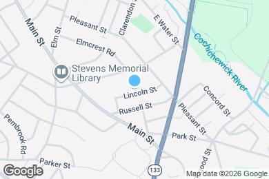 Map image of the property - 35 Lincoln St