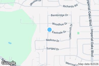 Map image of the property - 1602 Eastvale Dr