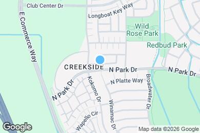 Map image of the property - 3022 Trap Rock Way