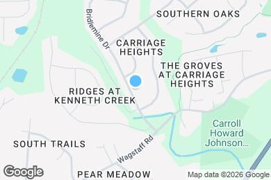 Map image of the property - 1119 Bridlemine Dr