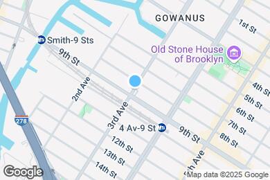Map image of the property - 446 3rd Ave