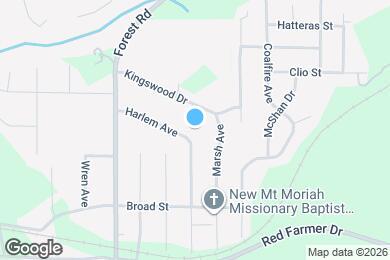 Map image of the property - 525 Harlem Ave