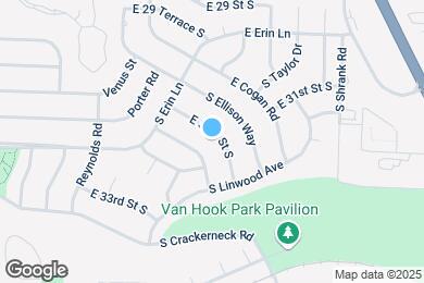 Map image of the property - 16717 E 31st St S
