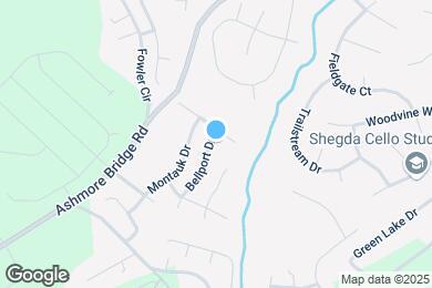 Map image of the property - 218 Bellport Dr