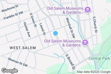 Map image of the property - 720 S Broad St