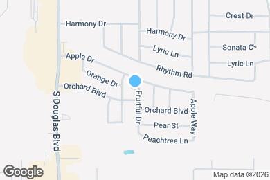 Map image of the property - 2321 Fruitful Dr