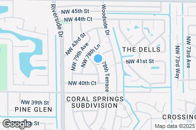 Map image of the property - 4113 NW 78th Way