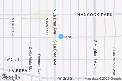 Map image of the property - 109 S Sycamore Ave