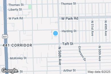 Map image of the property - 5612 Harding St