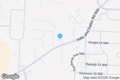 Map image of the property - 7819 Hills and Dales Rd NW
