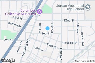 Map image of the property - 1029 30th St