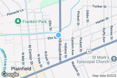 Map image of the property - 270 Avon Ave