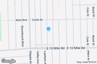 Map image of the property - 25200 leach st
