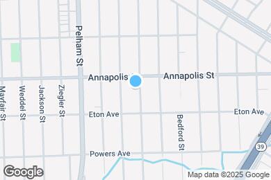 Map image of the property - 4640 Edgewood St