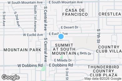 Map image of the property - 209 E Valley View Dr