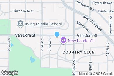 Map image of the property - 2545 Van Dorn St