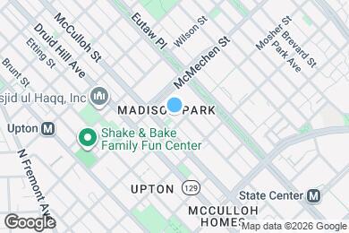 Map image of the property - 1506 Madison Ave
