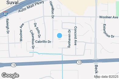 Map image of the property - 2126 Sunhaven Ct