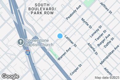 Map image of the property - 2414 Pennsylvania Ave