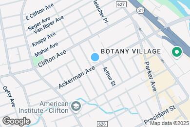 Map image of the property - 202 Ackerman Ave