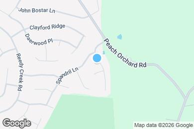 Map image of the property - 13113 Peacock Ln