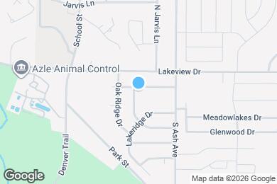 Map image of the property - 1009 Woodridge Dr