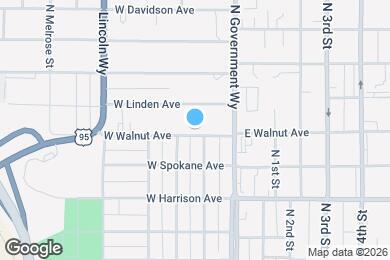 Map image of the property - 241 W Walnut Ave