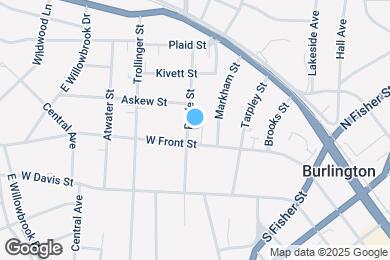 Map image of the property - 627 W Front St