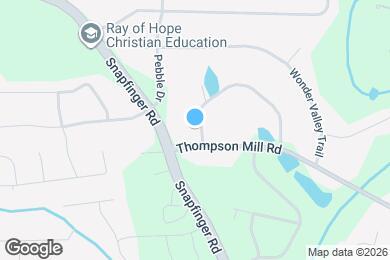Map image of the property - 4454 Thompson Mill Rd