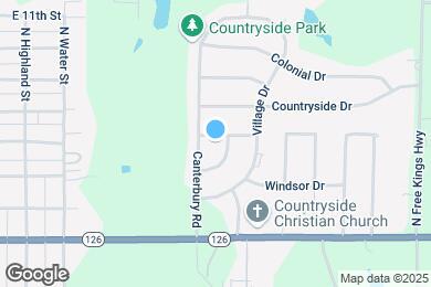 Map image of the property - 1704 Heritage Rd
