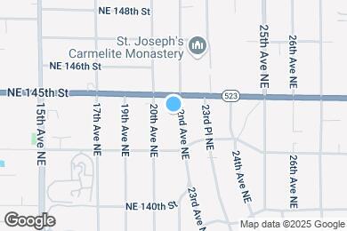 Map image of the property - 14339 22nd Ave NE
