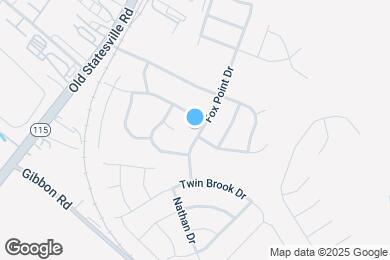 Map image of the property - 7107 Fox Point Dr