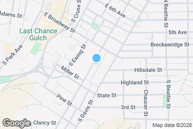 Map image of the property - 37 S Rodney St