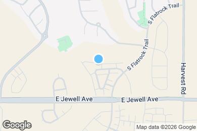 Map image of the property - 24292 E Mexico Ave