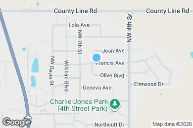 Map image of the property - 421 Francis Ave