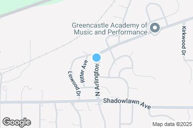 Map image of the property - 610 N Arlington St