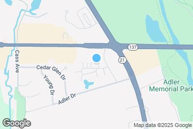 Map image of the property - 134 Yorktown Ct