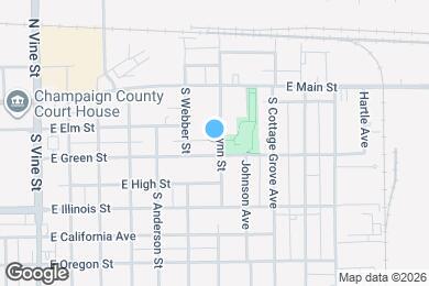 Map image of the property - 205 S Lynn St