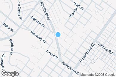 Map image of the property - 3345 Oliphant St