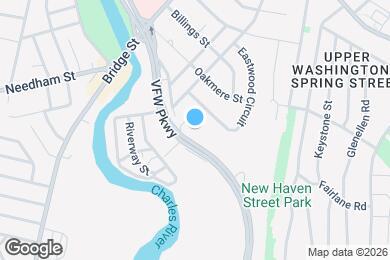 Map image of the property - 1522 VFW Pkwy