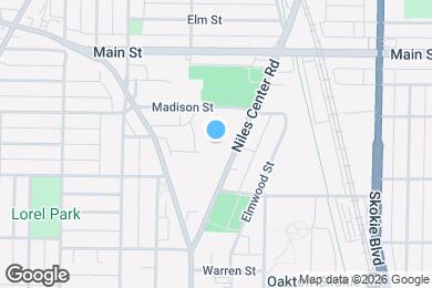 Map image of the property - 8232 Niles Center Rd