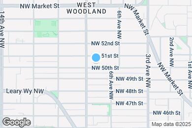 Map image of the property - 646 NW 50th St