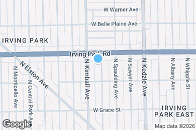 Map image of the property - 3934 N Christiana Ave