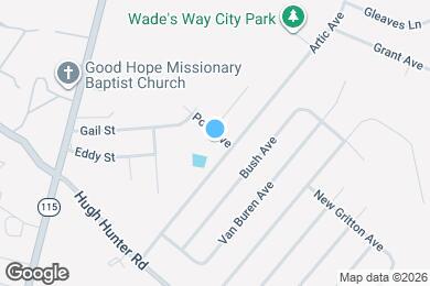 Map image of the property - 701 Polk Ave