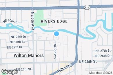 Map image of the property - 905 NE 28th St