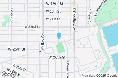 Map image of the property - 2324 S Grand Ave