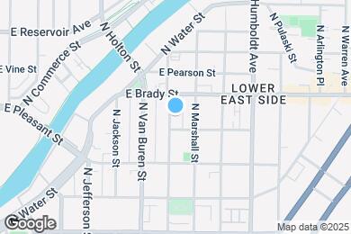 Map image of the property - 1662 N Cass St