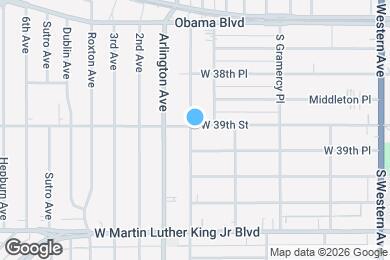 Map image of the property - 1952 W 39th St