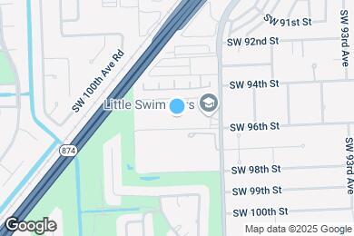 Map image of the property - 9811 SW 96th St