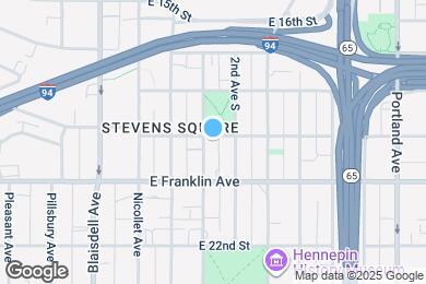 Map image of the property - 1901 Stevens Ave
